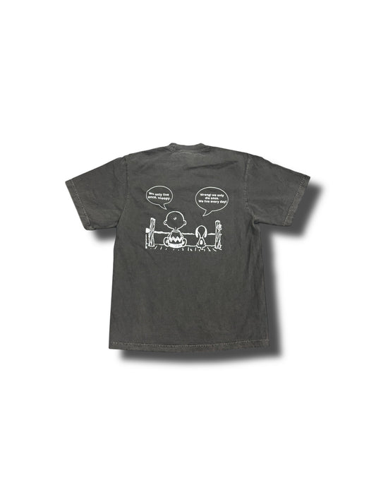 A Man with Goals T Shirt (Smoke Grey)