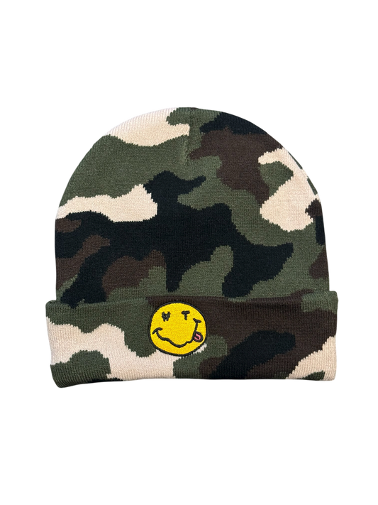 Wristtakers Camo Smiley Beanies