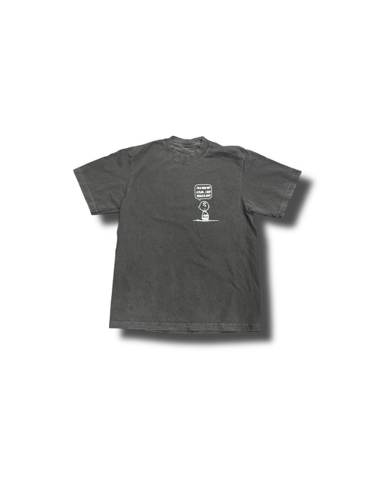 A Man with Goals T Shirt (Smoke Grey)