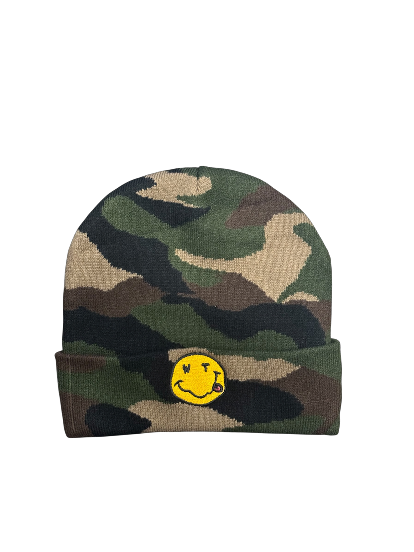 Wristtakers Camo Smiley Beanies