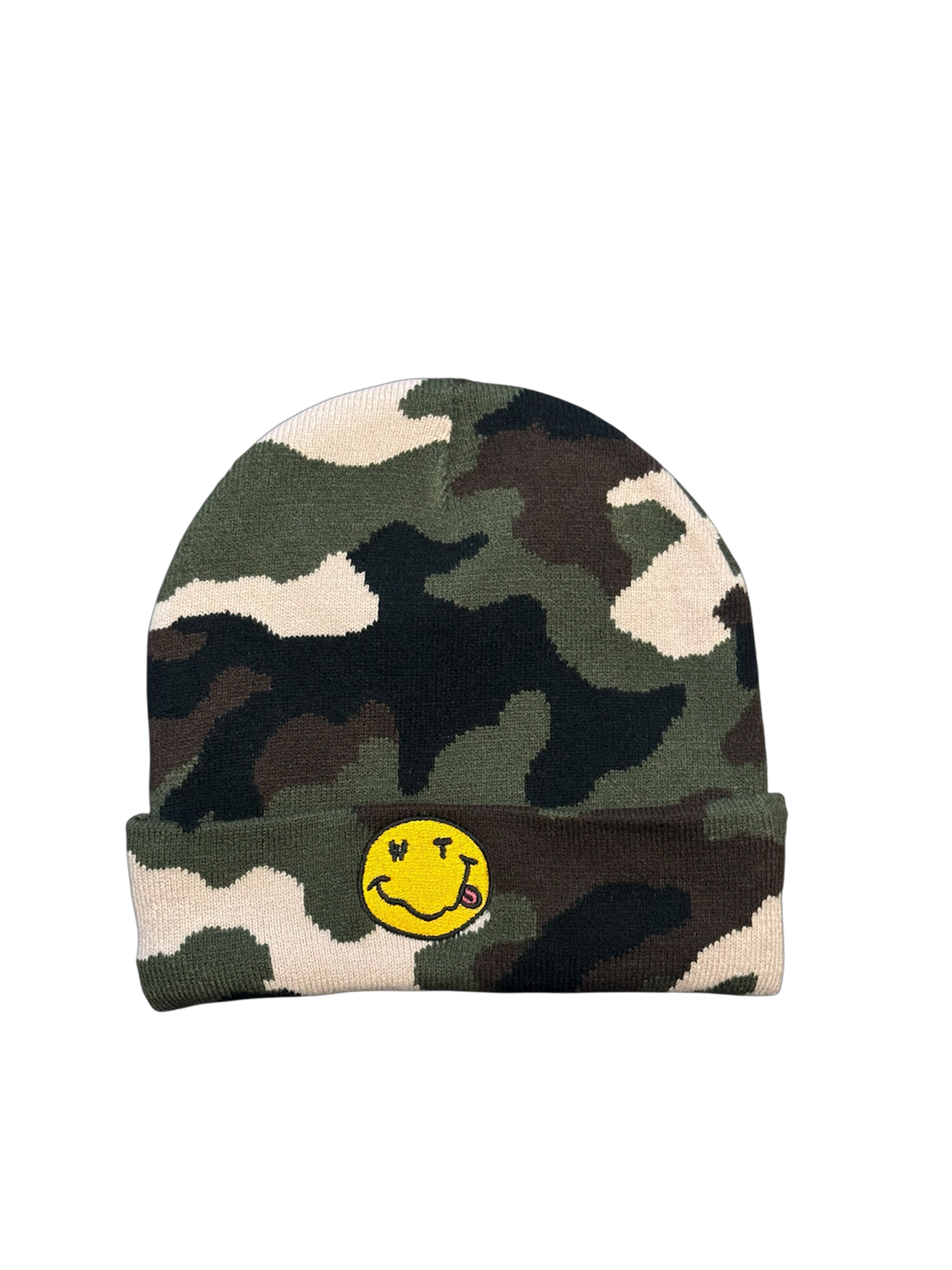 Wristtakers Camo Smiley Beanies