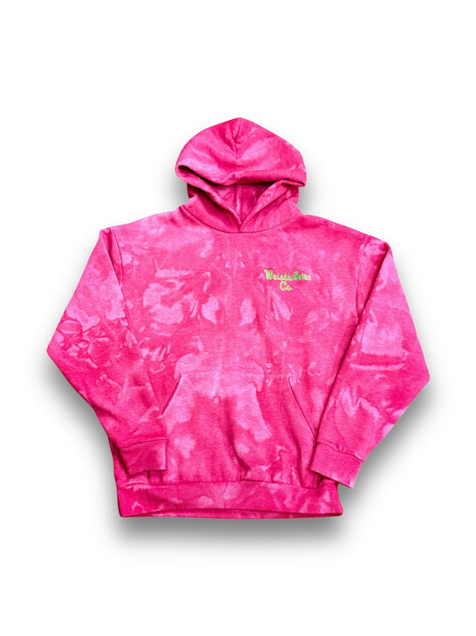 Wristtakers Co. Logo Hoodie (Pigment Dye Pink) 1 of 1
