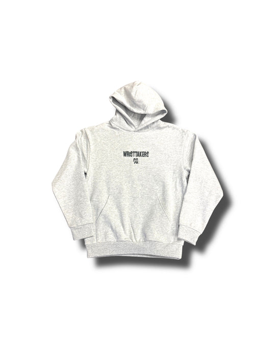 Wristtakers Smiley Face Hoodie (Ice Grey)