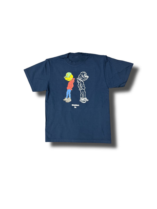 Wristtakers Co. T shirts Navy Blue