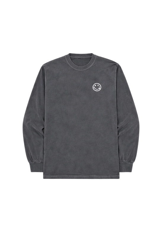 Wristtakers Co. Washed Charcoal Long Sleeve Tee